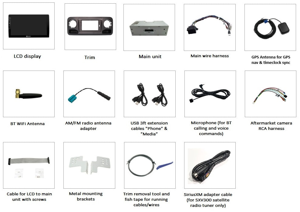 Dynavin D9-SP Multimedia Stereo System for Mercedes Sprinter 2018-2022