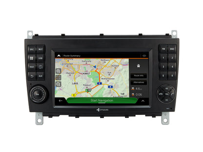 Dynavin D10-MBC Multimedia Stereo System for Mercedes C Class 2004-2007 & G Class 2007-2011 with Premium Audio